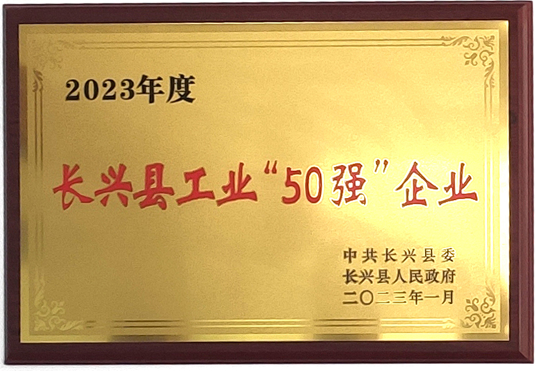 長(zhǎng)興工業(yè)50強(qiáng)